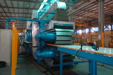 聚氨酯冷庫板生產(chǎn)線