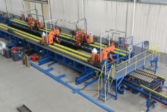 波紋腹板H型鋼生產(chǎn)線具體工作流程有哪些