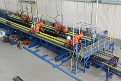 波紋腹板H型鋼生產線的使用優勢和工作流程是什么？